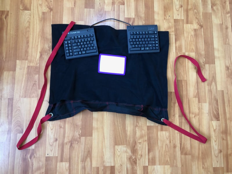 ergoapron assembled