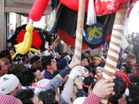 Japan, Akita, Yokote Bonden Festival - The Mosh Pit of the Gods