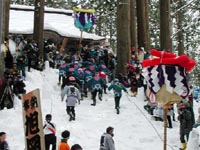 Japan, Akita, Yokote Bonden Festival - The Mosh Pit of the Gods